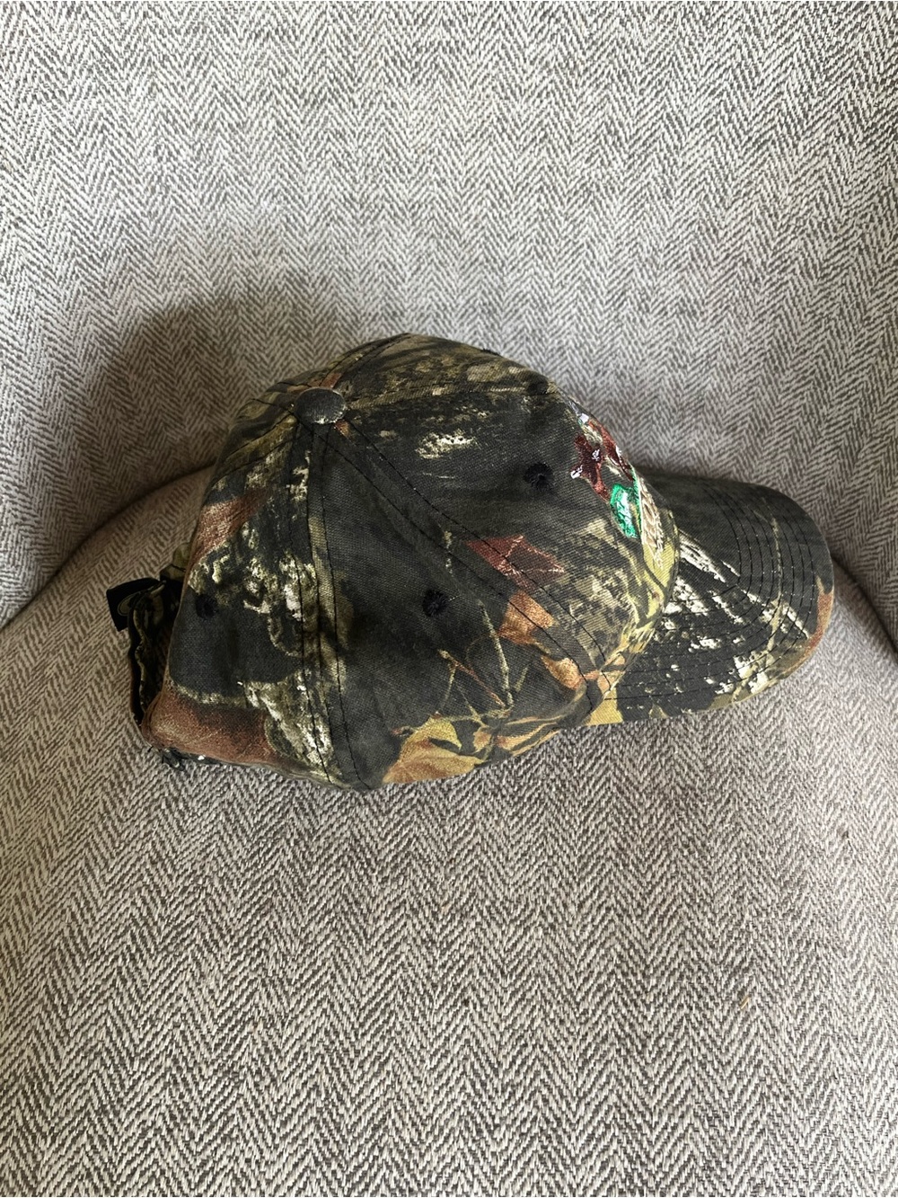 Port Authority Mossy Oak Camo Hunting Hat Mopee’s Sportsman’s Preserve NWT - Picture 3 of 7